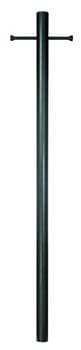 Direct Burial 7' Smooth Aluminum Post with Ladder Rest (Post Only) — Lamp Posts